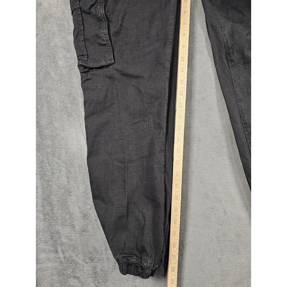 Mavi New Fit‎ Athletic Denim Cargo Joggers Mens 32x28 Black Utility Pants